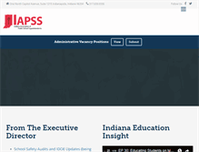Tablet Screenshot of iapss-in.org